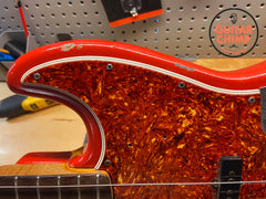 1965 Fender Jazz Bass – Dakota Red w/ Matching Headstock, Original Pickups, OHSC