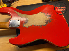 1965 Fender Jazz Bass – Dakota Red w/ Matching Headstock, Original Pickups, OHSC