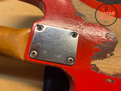 1965 Fender Jazz Bass – Dakota Red w/ Matching Headstock, Original Pickups, OHSC