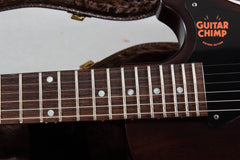 2024 Gibson Charlie Starr Les Paul Junior - Dark Walnut Finish | Limited Edition with Case