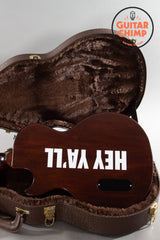 2024 Gibson Charlie Starr Les Paul Junior - Dark Walnut Finish | Limited Edition with Case