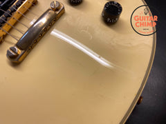 1998 Gibson Les Paul Custom – Alpine White, Ebony Board, w/ Gibson Case