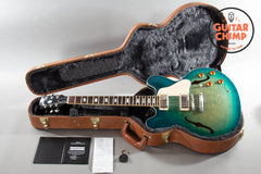 2018 Gibson ES-335 Figured – Aquamarine w/ OHSC & COA