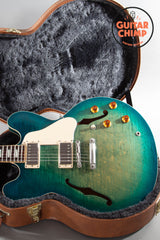 2018 Gibson ES-335 Figured – Aquamarine w/ OHSC & COA