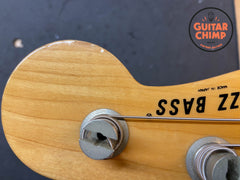 1993 Fender Japan JB75-90 ’75 Reissue Jazz Bass Natural