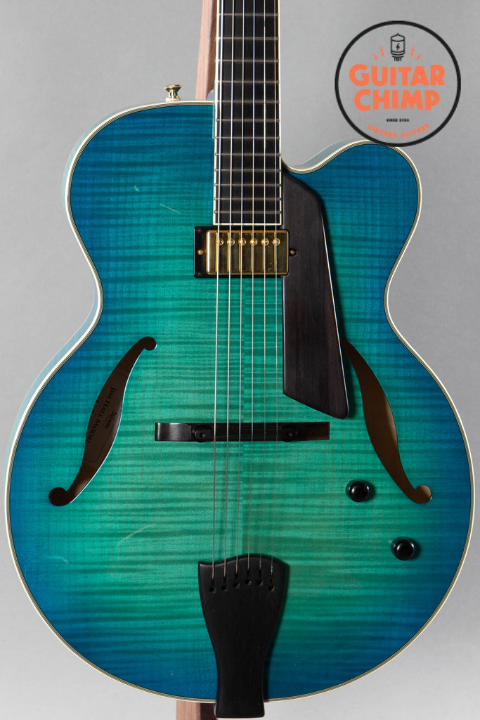 2017 Sadowsky Jim Hall Model Bora Blue Burst