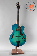 2017 Sadowsky Jim Hall Model Bora Blue Burst