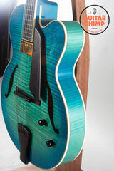 2017 Sadowsky Jim Hall Model Bora Blue Burst