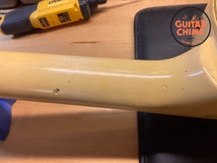 1998 Gibson Les Paul Custom – Alpine White, Ebony Board, w/ Gibson Case