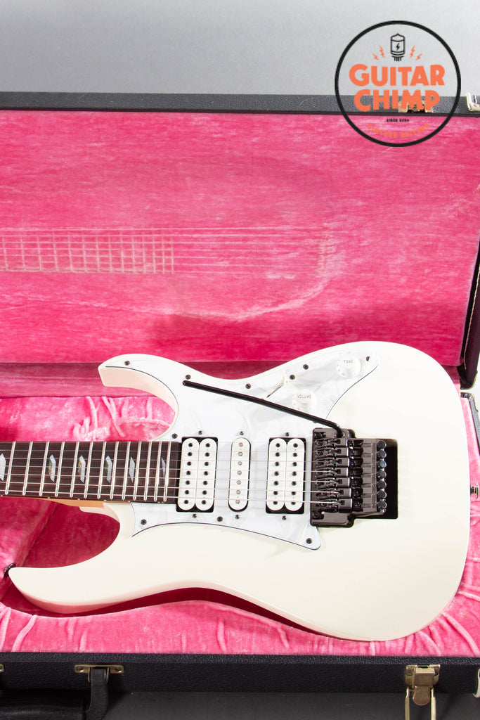 1991 Ibanez UV7P-WH Universe 7-String Steve Vai Signature White