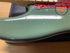 2017 Fender American Pro Precision P Bass V 5- String Bass Guitar Antique Olive