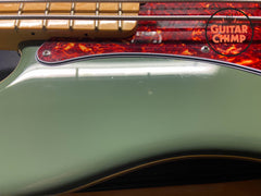 2017 Fender American Pro Precision P Bass V 5- String Bass Guitar Antique Olive