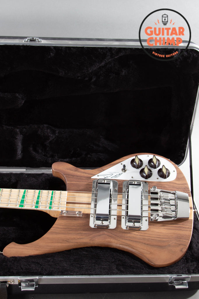 2022 Rickenbacker 4003AC Al Cisneros Signature Walnut Bass Limited Edition Mint w/ OHSC