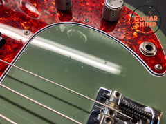 2017 Fender American Pro Precision P Bass V 5- String Bass Guitar Antique Olive