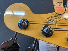 2017 Fender American Pro Precision P Bass V 5- String Bass Guitar Antique Olive