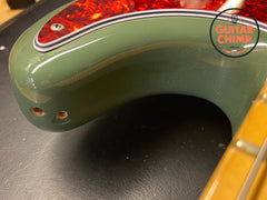 2017 Fender American Pro Precision P Bass V 5- String Bass Guitar Antique Olive