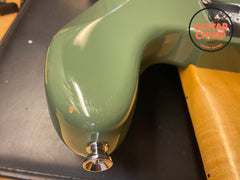 2017 Fender American Pro Precision P Bass V 5- String Bass Guitar Antique Olive