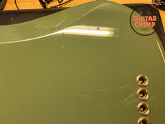 2017 Fender American Pro Precision P Bass V 5- String Bass Guitar Antique Olive