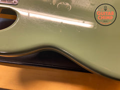 2017 Fender American Pro Precision P Bass V 5- String Bass Guitar Antique Olive