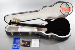 2011 Gibson USA Les Paul Classic Double Cutaway – Black Japan Exclusive w/ OHSC