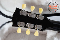 2011 Gibson USA Les Paul Classic Double Cutaway – Black Japan Exclusive w/ OHSC