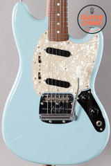 2012 Fender Japan MG-65 Mustang '65 Reissue Daphne Blue w/ Original Gig-Bag