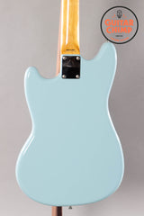 2012 Fender Japan MG-65 Mustang '65 Reissue Daphne Blue w/ Original Gig-Bag