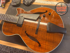 2017 Sadowsky SS-15 Archtop Hawaiian Koa – Rare Limited Edition, Near Mint