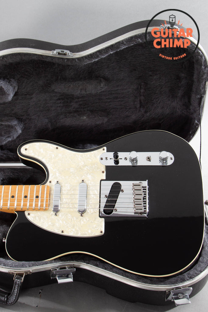 1997 Fender Telecaster Plus V2 – Black, Lace Sensor Pickups, OHSC