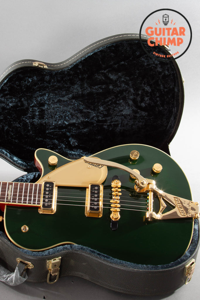 2012 Gretsch G6128TCG Duo Jet – Cadillac Green, DynaSonic Pickups, OHSC