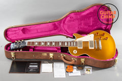 2016 Gibson Custom Shop Historic Les Paul '57 Reissue Goldtop Dark Back