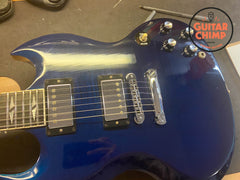 2005 Gibson SG Supreme Midnight Blue Burst AAA Flame Top – Original Case