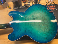 2018 Gibson Memphis ES-335 Figured Aquamarine