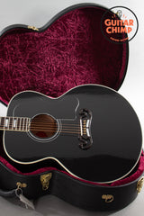 2024 Gibson Custom Shop SJ-200 Custom – Ebony, LR Baggs VTC, OHSC/COA
