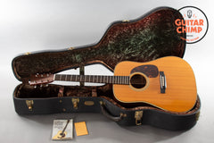 2003 Martin HD-28V Vintage Series – Natural, OHSC, Very Good