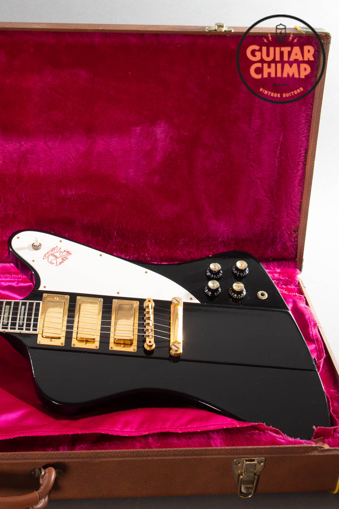 1993 Gibson Custom Shop Edition Firebird VII – Ebony, OHSC, Rare Finish