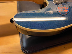 2004 Fender CIJ Aerodyne AJB-80M/DJ Jazz Bass – Gun Metal Blue, Rare 32" Scale