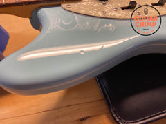 2012 Fender Japan MG-65 Mustang '65 Reissue Daphne Blue w/ Original Gig-Bag