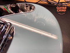 2012 Fender Japan MG-65 Mustang '65 Reissue Daphne Blue w/ Original Gig-Bag