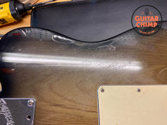 1992 Fender Telecaster Plus Deluxe Ebony Frost w/ Factory Tremolo – Rare Model