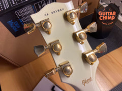 2014 Gibson Custom Shop Les Paul Custom Alpine White w/ OHSC & COA
