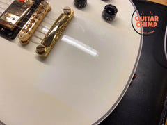 2014 Gibson Custom Shop Les Paul Custom Alpine White w/ OHSC & COA