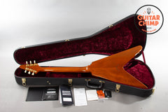 2018 Gibson Custom Shop ’59 Flying V VOS – Hand Picked, Heavy Antique Natural