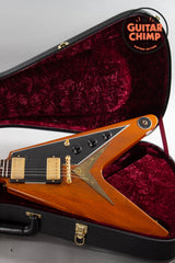 2018 Gibson Custom Shop ’59 Flying V VOS – Hand Picked, Heavy Antique Natural