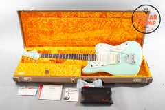 2019 Fender American AVRI ’62 Thin Skin Jazzmaster – Surf Green, Matching Headstock