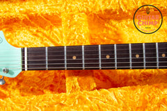 2019 Fender American AVRI ’62 Thin Skin Jazzmaster – Surf Green, Matching Headstock