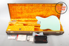 2019 Fender American AVRI ’62 Thin Skin Jazzmaster – Surf Green, Matching Headstock