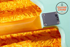 2019 Fender American AVRI ’62 Thin Skin Jazzmaster – Surf Green, Matching Headstock