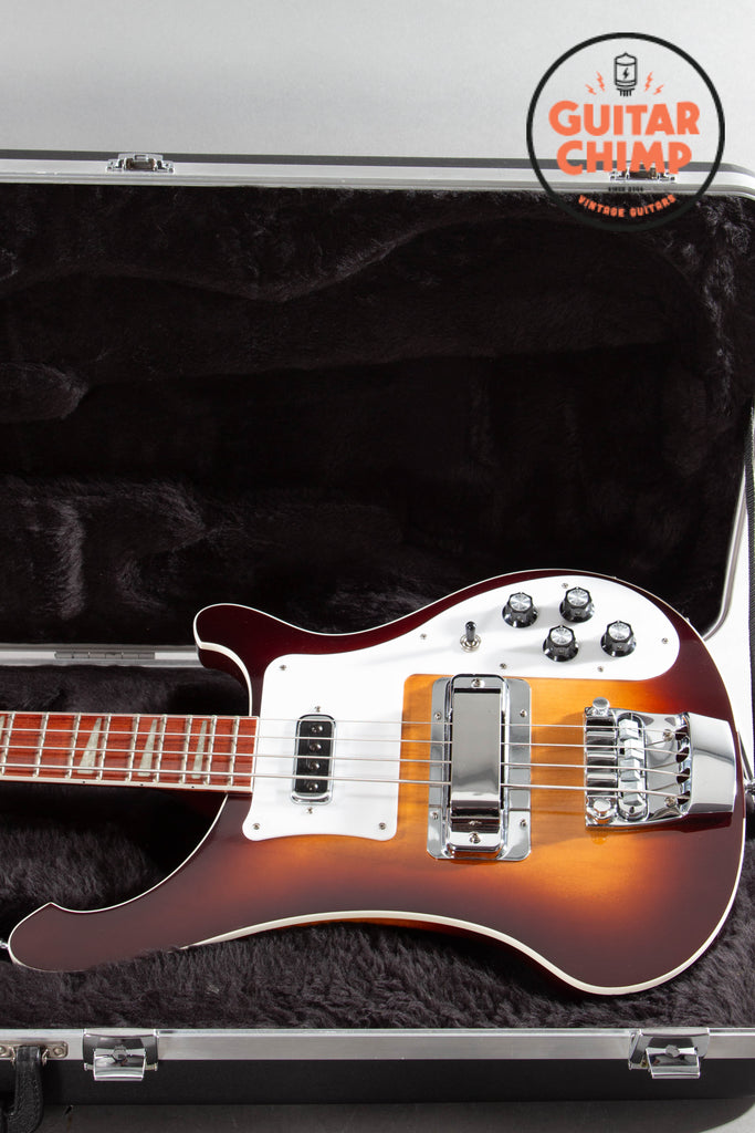 2005 Rickenbacker 4003 – Montezuma Brown, Rare Finish, OHSC