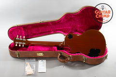 1999 Gibson Les Paul Classic Plus – Trans Amber, Slim ’60s Neck, OHSC